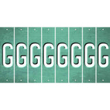 Mint Oil Rubbed Cut Fun Strips (Set of 8) H