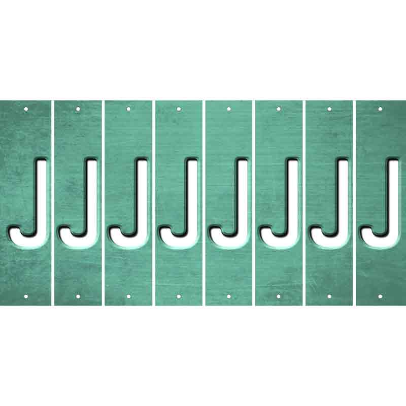 Mint Oil Rubbed Cut Fun Strips (Set of 8) K