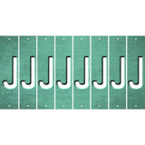 Mint Oil Rubbed Cut Fun Strips (Set of 8) K