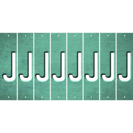 Mint Oil Rubbed Cut Fun Strips (Set of 8) K