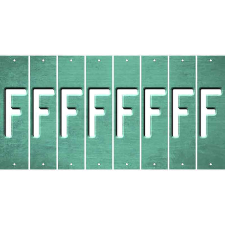 Mint Oil Rubbed Cut Fun Strips (Set of 8) G