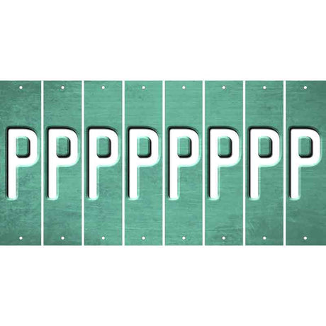 Mint Oil Rubbed Cut Fun Strips (Set of 8) Q