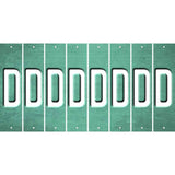 Mint Oil Rubbed Cut Fun Strips (Set of 8) E