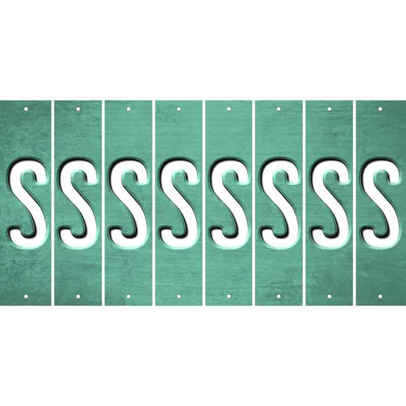 Mint Oil Rubbed Cut Fun Strips (Set of 8) T