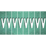 Mint Oil Rubbed Cut Fun Strips (Set of 8) W