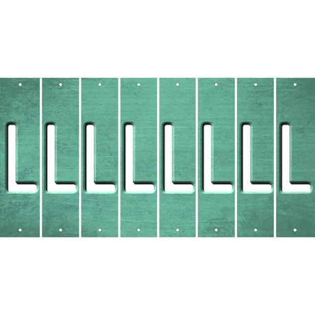 Mint Oil Rubbed Cut Fun Strips (Set of 8) M