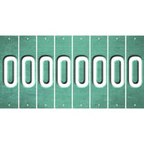 Mint Oil Rubbed Cut Fun Strips (Set of 8) 1