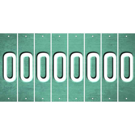 Mint Oil Rubbed Cut Fun Strips (Set of 8) 1