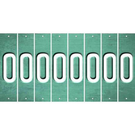 Mint Oil Rubbed Cut Fun Strips (Set of 8) P