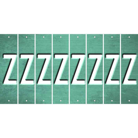 Mint Oil Rubbed Cut Fun Strips (Set of 8) 0