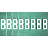 Mint Oil Rubbed Cut Fun Strips (Set of 8) C