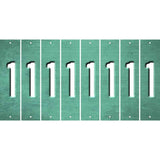 Mint Oil Rubbed Cut Fun Strips (Set of 8) 2