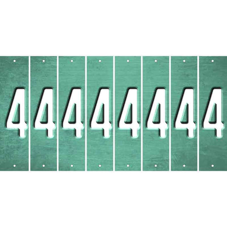 Mint Oil Rubbed Cut Fun Strips (Set of 8) 5