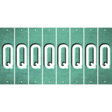 Mint Oil Rubbed Cut Fun Strips (Set of 8) R