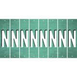 Mint Oil Rubbed Cut Fun Strips (Set of 8) O