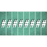 Mint Oil Rubbed Cut Fun Strips (Set of 8) @