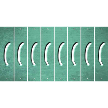 Mint Oil Rubbed Cut Fun Strips (Set of 8) )