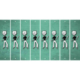 Mint Oil Rubbed Cut Fun Strips (Set of 8) DAD