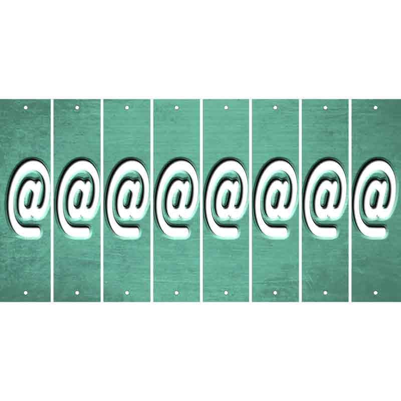 Mint Oil Rubbed Cut Fun Strips (Set of 8) !