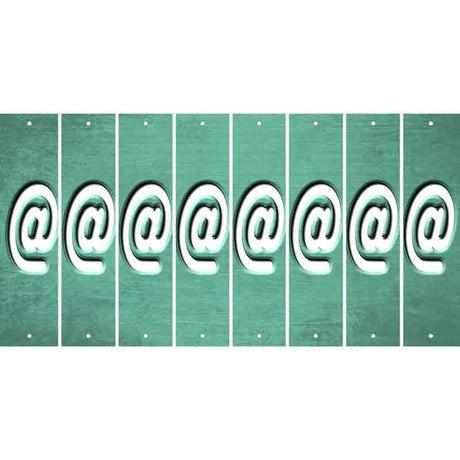 Mint Oil Rubbed Cut Fun Strips (Set of 8) !