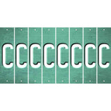 Mint Oil Rubbed Cut Fun Strips (Set of 8) D