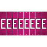 Pink Oil Rubbed Cut Fun Strips (Set of 8) F