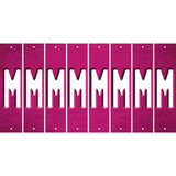 Pink Oil Rubbed Cut Fun Strips (Set of 8) N