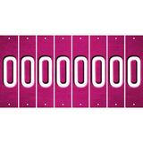 Pink Oil Rubbed Cut Fun Strips (Set of 8) P