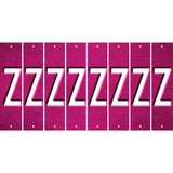 Pink Oil Rubbed Cut Fun Strips (Set of 8) 0