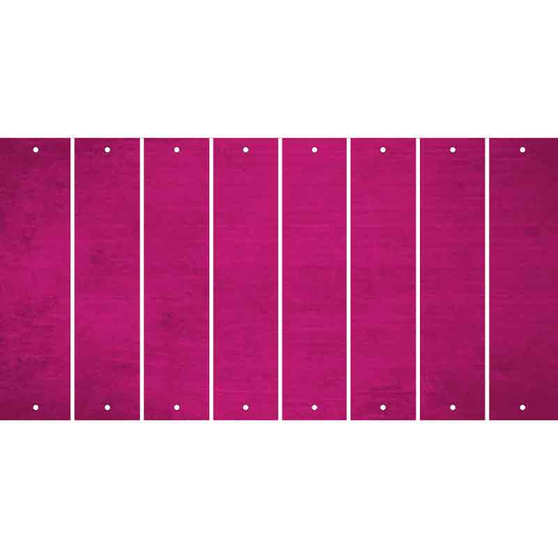 Pink Oil Rubbed Cut Fun Strips (Set of 8) '