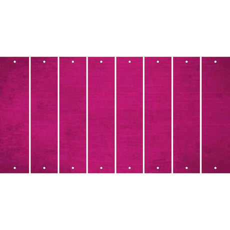 Pink Oil Rubbed Cut Fun Strips (Set of 8) '