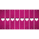 Pink Oil Rubbed Cut Fun Strips (Set of 8) ?