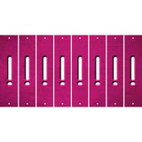 Pink Oil Rubbed Cut Fun Strips (Set of 8) &