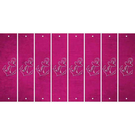 Pink Oil Rubbed Cut Fun Strips (Set of 8) BABY BOY