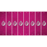 Pink Oil Rubbed Cut Fun Strips (Set of 8) HAND GRENADE