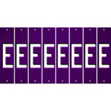 Purple Oil Rubbed Cut Fun Strips (Set of 8) F