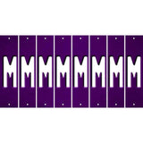 Purple Oil Rubbed Cut Fun Strips (Set of 8) N