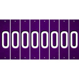 Purple Oil Rubbed Cut Fun Strips (Set of 8) P