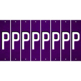 Purple Oil Rubbed Cut Fun Strips (Set of 8) Q