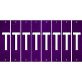 Purple Oil Rubbed Cut Fun Strips (Set of 8) U