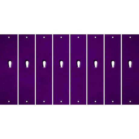 Purple Oil Rubbed Cut Fun Strips (Set of 8) $