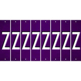 Purple Oil Rubbed Cut Fun Strips (Set of 8) 0