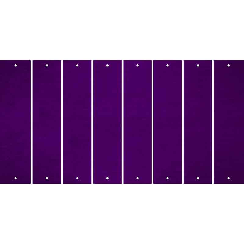 Purple Oil Rubbed Cut Fun Strips (Set of 8) '