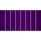 Purple Oil Rubbed Cut Fun Strips (Set of 8) '