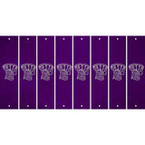 Purple Oil Rubbed Cut Fun Strips (Set of 8) BAT