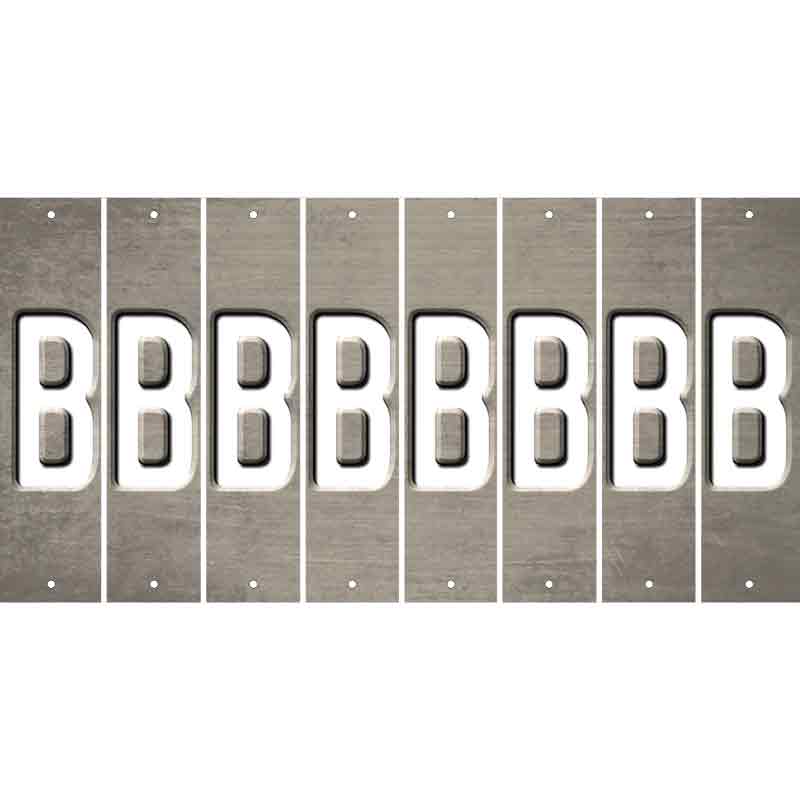 Tan Oil Rubbed Cut Fun Strips (Set of 8) C