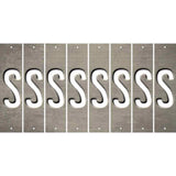 Tan Oil Rubbed Cut Fun Strips (Set of 8) T