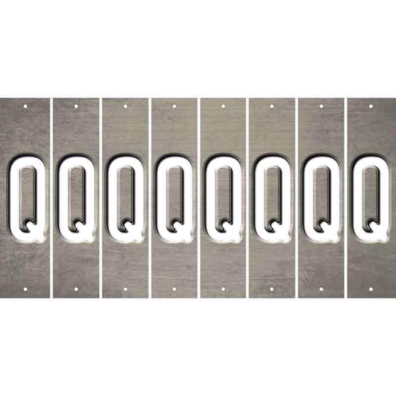 Tan Oil Rubbed Cut Fun Strips (Set of 8) R