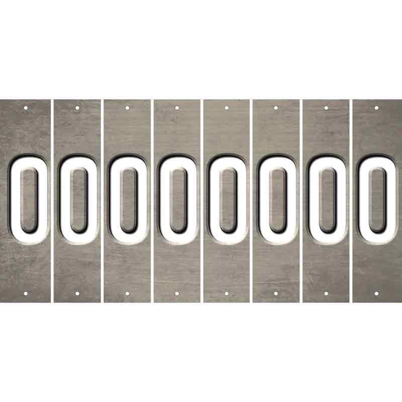 Tan Oil Rubbed Cut Fun Strips (Set of 8) 1