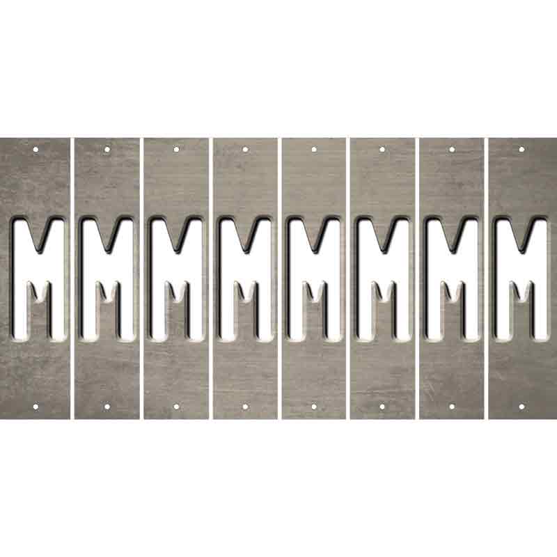 Tan Oil Rubbed Cut Fun Strips (Set of 8) N